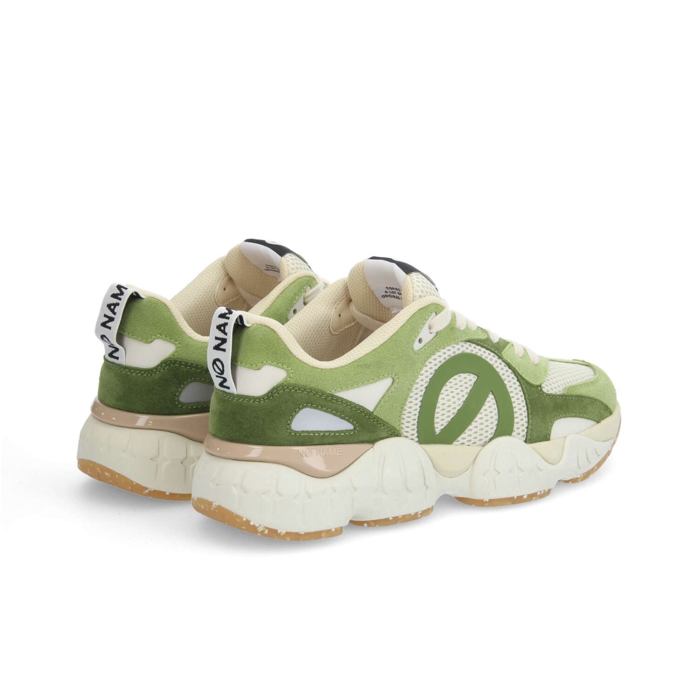 KRAZEE RUNNER M - SUEDE/MESH/SUED - VERDE MELA/BEIGE/VERDE SALVIA